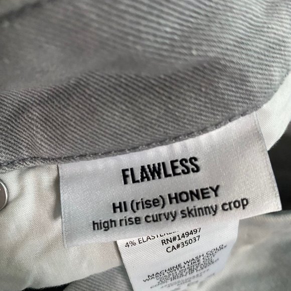 $179 NWT JOE'S Hi HONEY HI-RISE RAW CROP CURVY SKINNY STRETCH JEANS Miranda - Picture 8 of 9